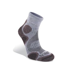Ponožky Bridgedale CoolFusion Trail Diva wom 814 heather/damson L (7-8,5)